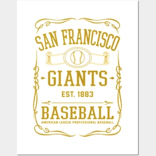 Vintage Giants American Baseball Posters and Art